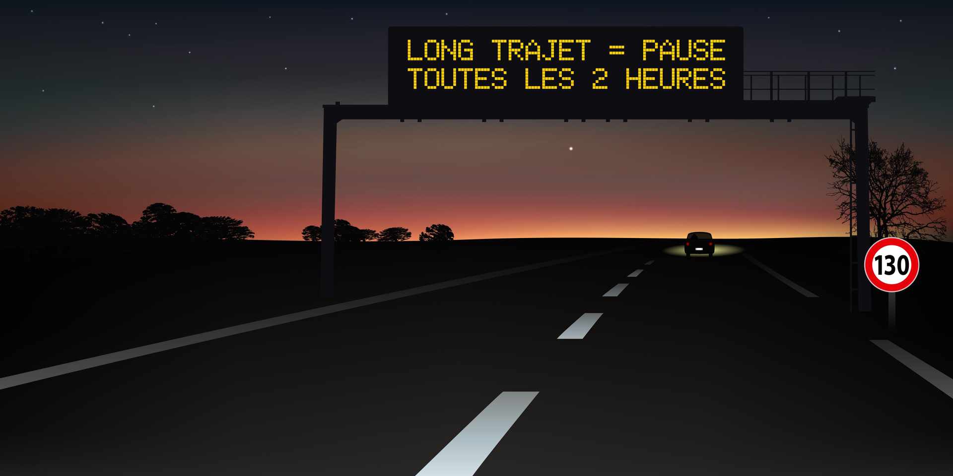 Location de véhicule - Conseils pour éviter la fatigue au volant